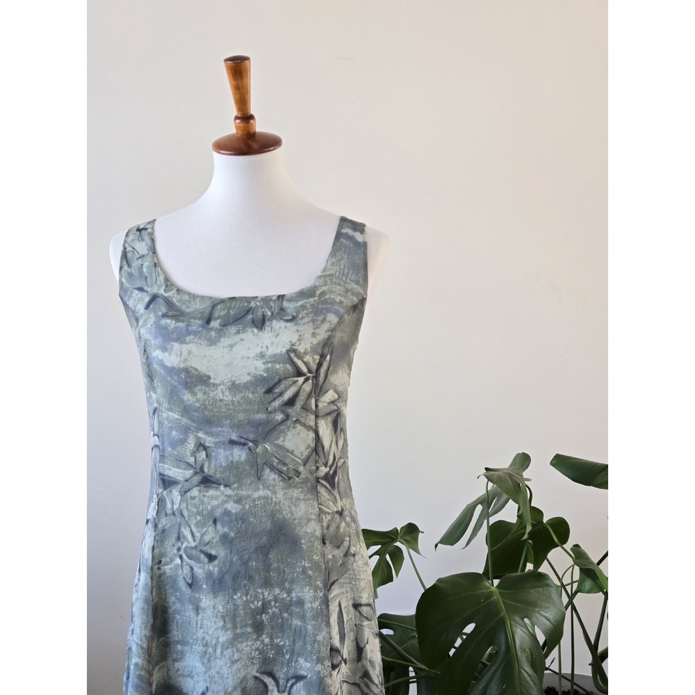 GRIFFITH GRAY FOR ST. JOHN 100% SILK Shift DRESS Womens 12 MADE IN ITALY - Picture 3 of 11